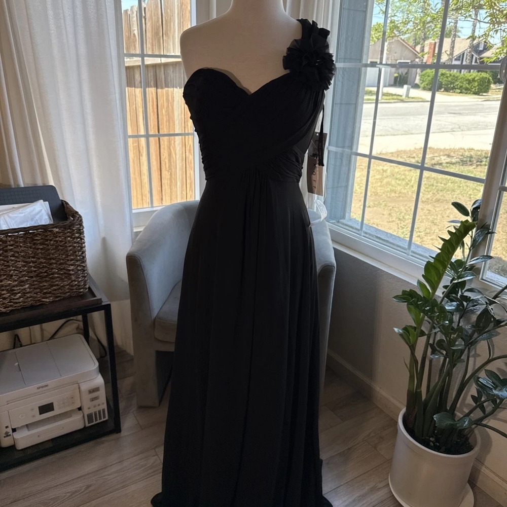 Black Bill Levkoff SZ10 Special Occasion/bridesmaid Dress